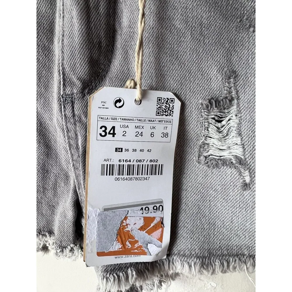 Zara woman gray